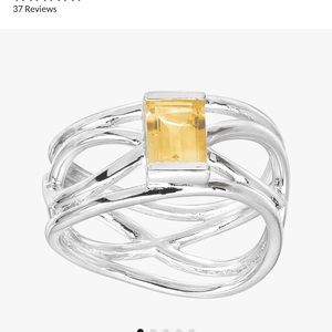 Retired Silpada Citron Ring, Size7